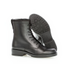 Boots à lacets en cuir noir | Grande pointure femme | Gabor
