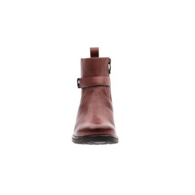 Boots chelsea cognac en cuir | Grande pointure femme | Ara