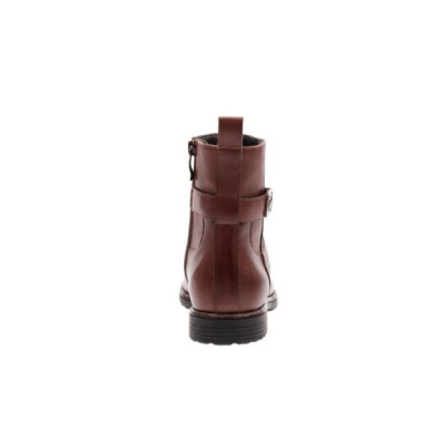 Boots chelsea cognac en cuir | Grande pointure femme | Ara