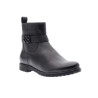 Boots chelsea noir en cuir | Grande pointure femme | Ara
