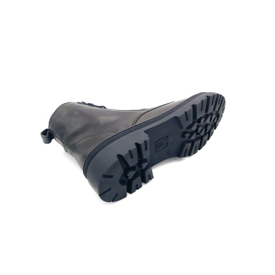 Boots à lacets kaki en cuir | Grande taille femme | Ara