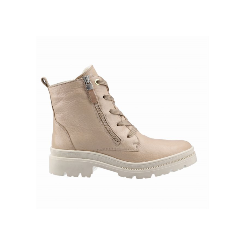 Boots à lacets en cuir rosé | Grande pointure femme | Ara