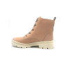 Boots à lacets en cuir rosé | Grande pointure femme | Ara