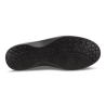 Mocassin confortable en textile gore-tex noir | Grande pointure femme |Ecco