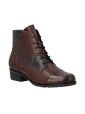 D6882 - SIMILICUIR - MARRON FONC