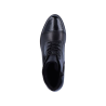Bottine lacets en similicuir noir | Grande pointure femme | Remonte