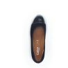 escarpin en velours noir bout vernis | Grande pointure femme | Gabor