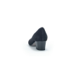 escarpin en velours noir bout vernis | Grande pointure femme | Gabor