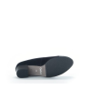 escarpin en velours noir bout vernis | Grande pointure femme | Gabor