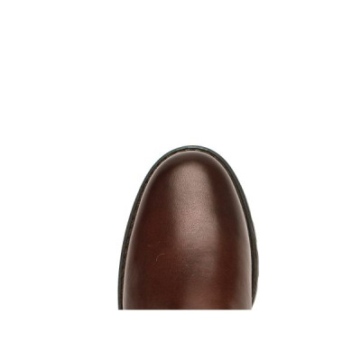 Botte en cuir cognac semelle épaisse XL| Grande taille femme | Gabor