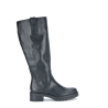 Botte en cuir noir semelle épaisse XL| Grande taille femme | Gabor
