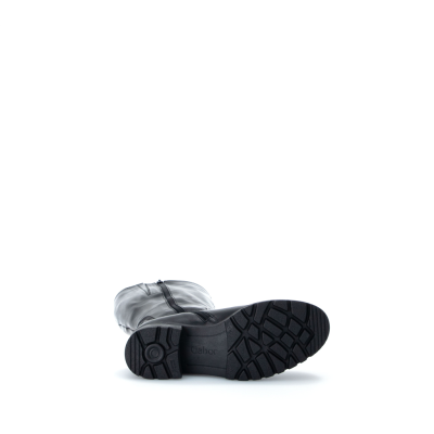 Botte en cuir noir semelle épaisse XL| Grande taille femme | Gabor