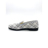 Chausson en feutre gris clair | Grande pointure femme | La vague