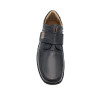Chaussure velcro noir en cuir | Grande pointure homme | Josef Seibel