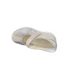 Ballerine à velcro beige avec stretch|Petite taille femme|Semler