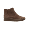 Boots chelsea  en velours marron | Petite taille femme | Semler