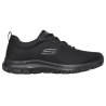 Basket en toile noir à lacets | Grande pointure homme | Skechers