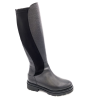 Botte mode en cuir noir | Petite taille femme | Ellen Kassel