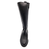 Botte mode en cuir noir | Petite taille femme | Ellen Kassel