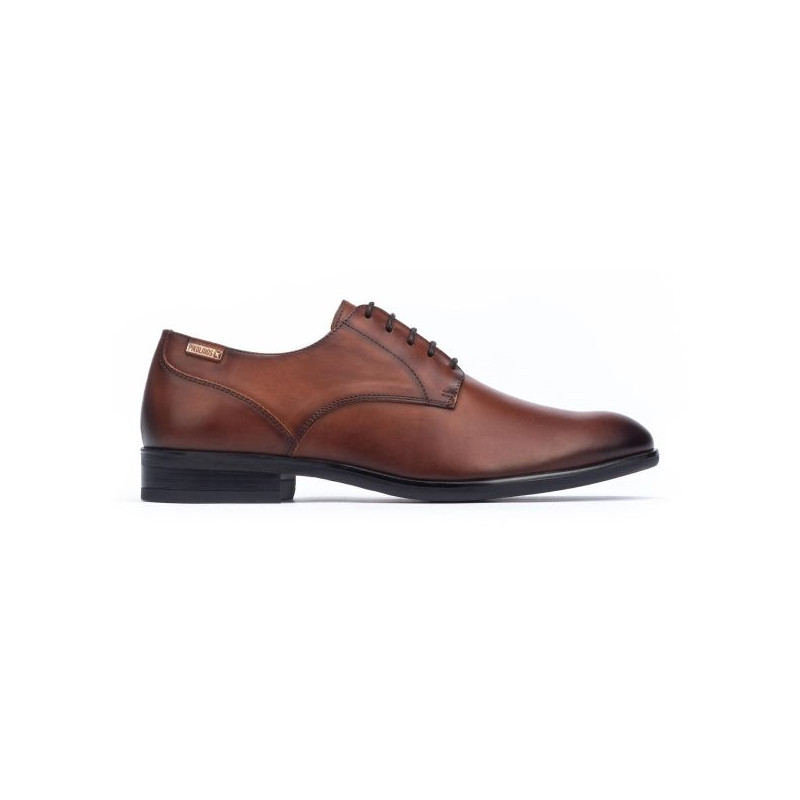 Derby habillé en cuir marron | Grande taille homme | Pikolinos
