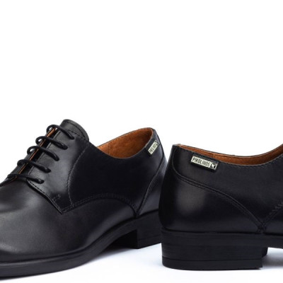 Derby habillé en cuir noir | Grande pointure homme | Pikolinos