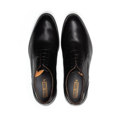 Derby habillé en cuir noir | Grande pointure homme | Pikolinos