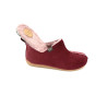 Chausson bordeaux en laine | Grande pointure femme | Toni Pons