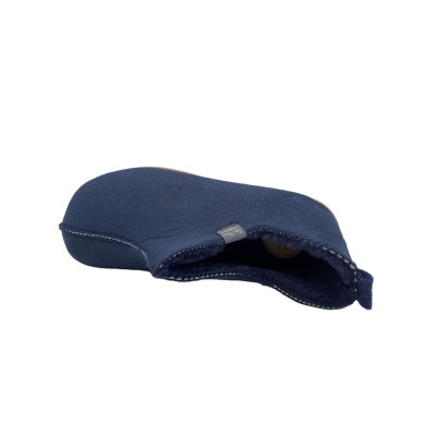 Chausson marine en laine | Grande pointure femme | Toni Pons