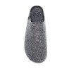 Chausson mule en feutre recyclé gris | Grande taille homme | Toni Pons