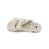 Mule de bain textile beige |Grande taille femme|La Bande à Mich'