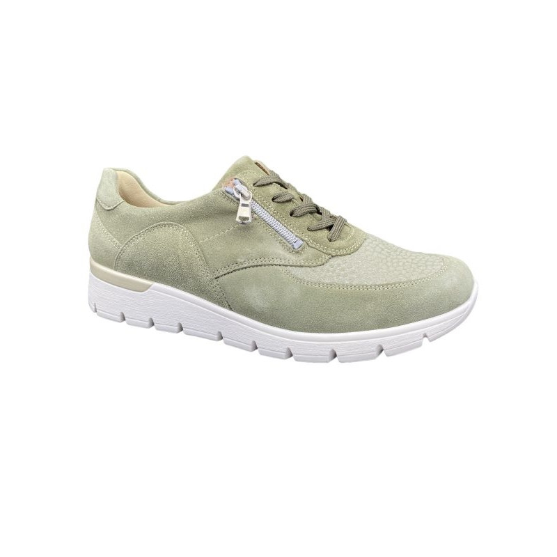 Tennis largeur K verte |Grande taille femme|Waldläufer