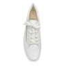 Tennis largeur K cuir blanc | Grande taille femme | Solidus