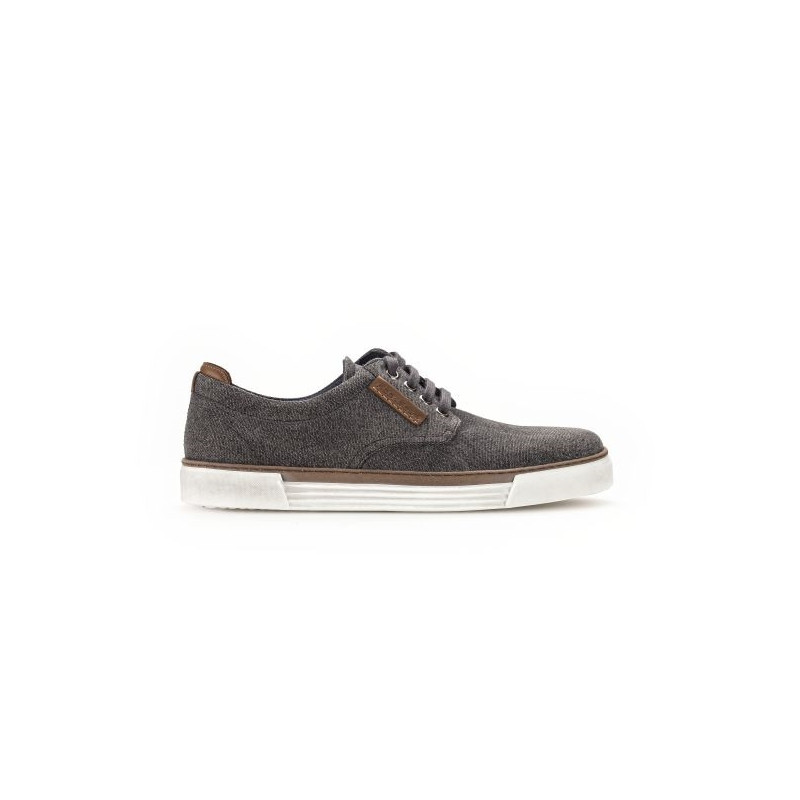 Chaussure de ville gris en toile | Grande taille homme | Pius Gabor
