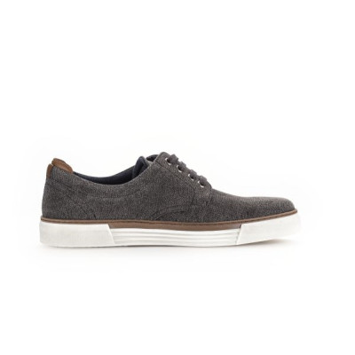 Chaussure de ville gris en toile | Grande taille homme | Pius Gabor