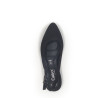 Escarpin ouvert à l'arrière en nubuck noir|Grande taille femme|Gabor