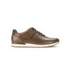 tennis sport cognac en cuir lisse à lacets| Grande taille homme| PIUS GABOR