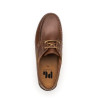 mocassin bateau à lacets cuir marron| Grande taille homme| PIUS GABOR