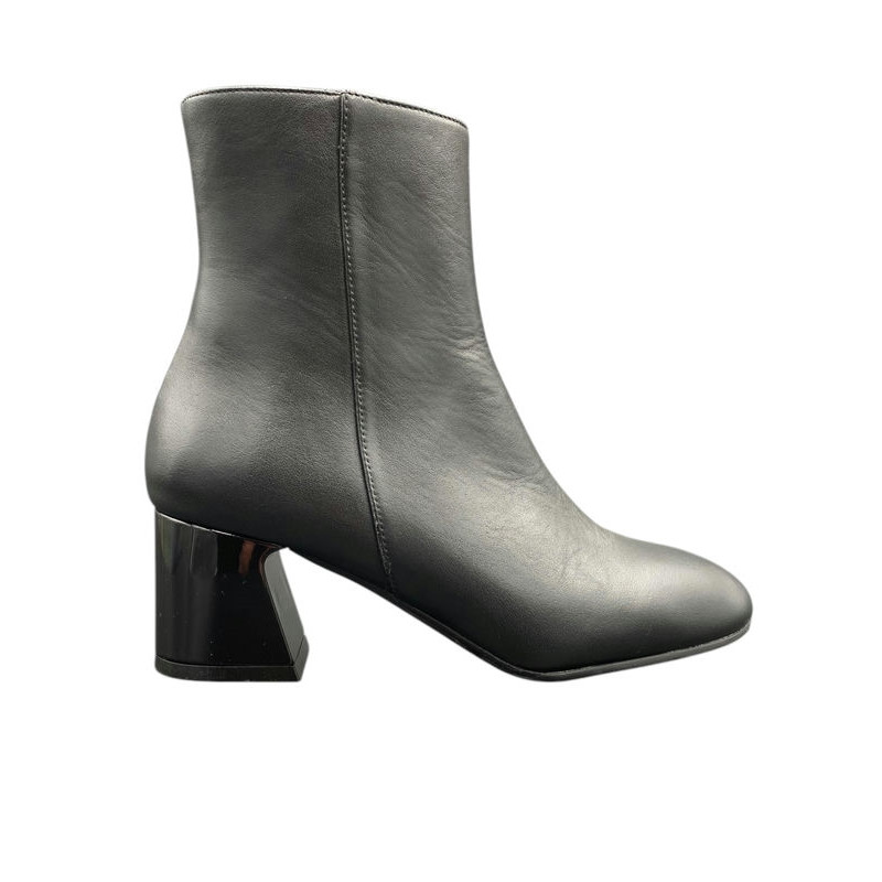 bottine cuir noir m-2354