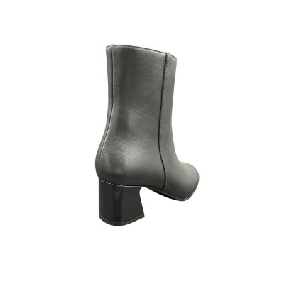 bottine cuir noir m-2354