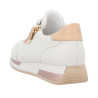 Lacets sport en cuir crème|Grande taille femme|Remonte