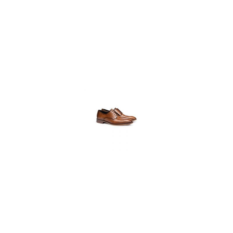 Derby en cuir cognac|Grande taille homme|Lloyd