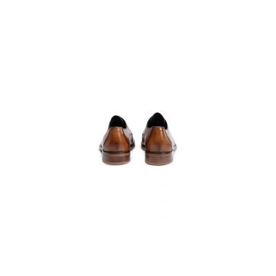 Derby en cuir cognac|Grande taille homme|Lloyd