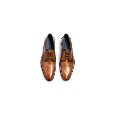 Derby en cuir cognac|Grande taille homme|Lloyd