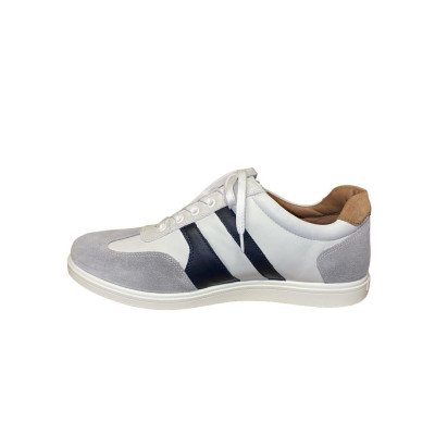 Tennis de ville blanche|Grande taille homme|Jomos