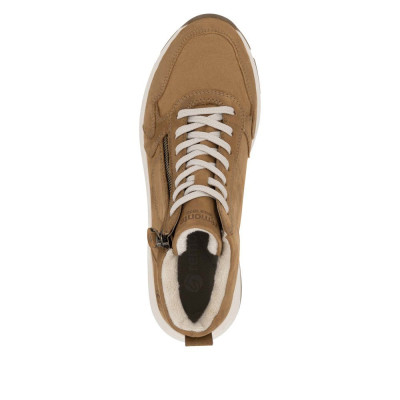 tennis montante nubuck camel |Grande taille femme|Remonte