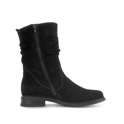 Mi botte velours marine|Grande taille femme|Gabor