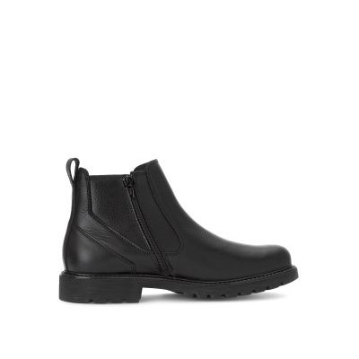 boots fermeture zippée cuir noir|Grande taille homme|Pius Gabor