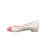 ballerine chic rose et multi couleurs | Grande taille femme | Ellen Kassel