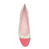 ballerine chic rose et multi couleurs | Grande taille femme | Ellen Kassel