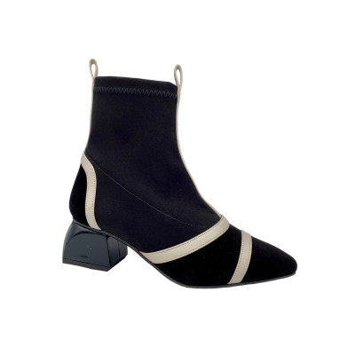 bottine pointue stretch d5961